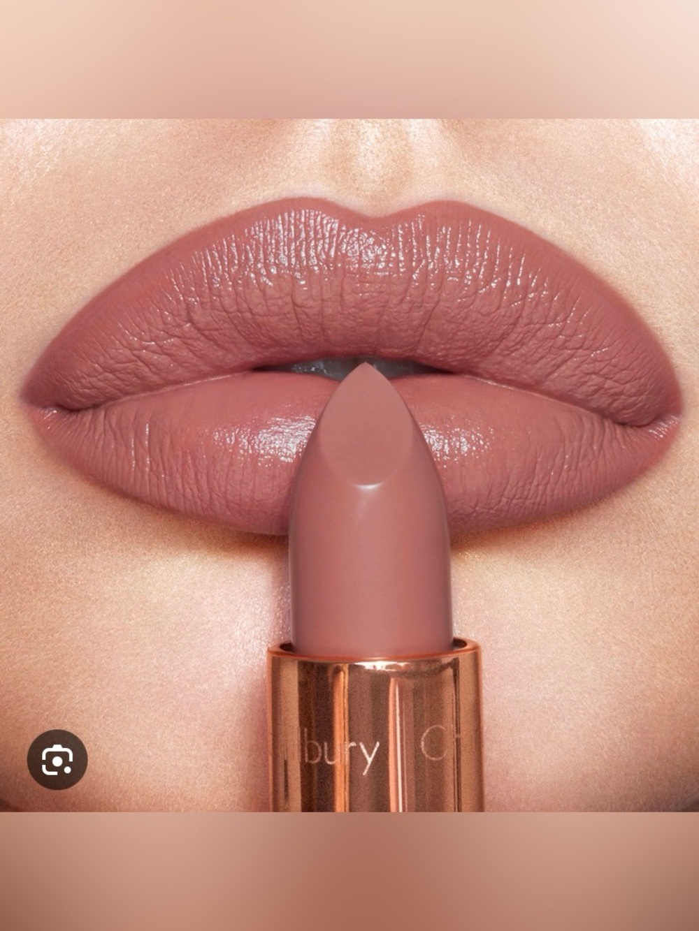 Charlotte Tilbury KISSING Lipstick (Discontinued shade)- Super Nude